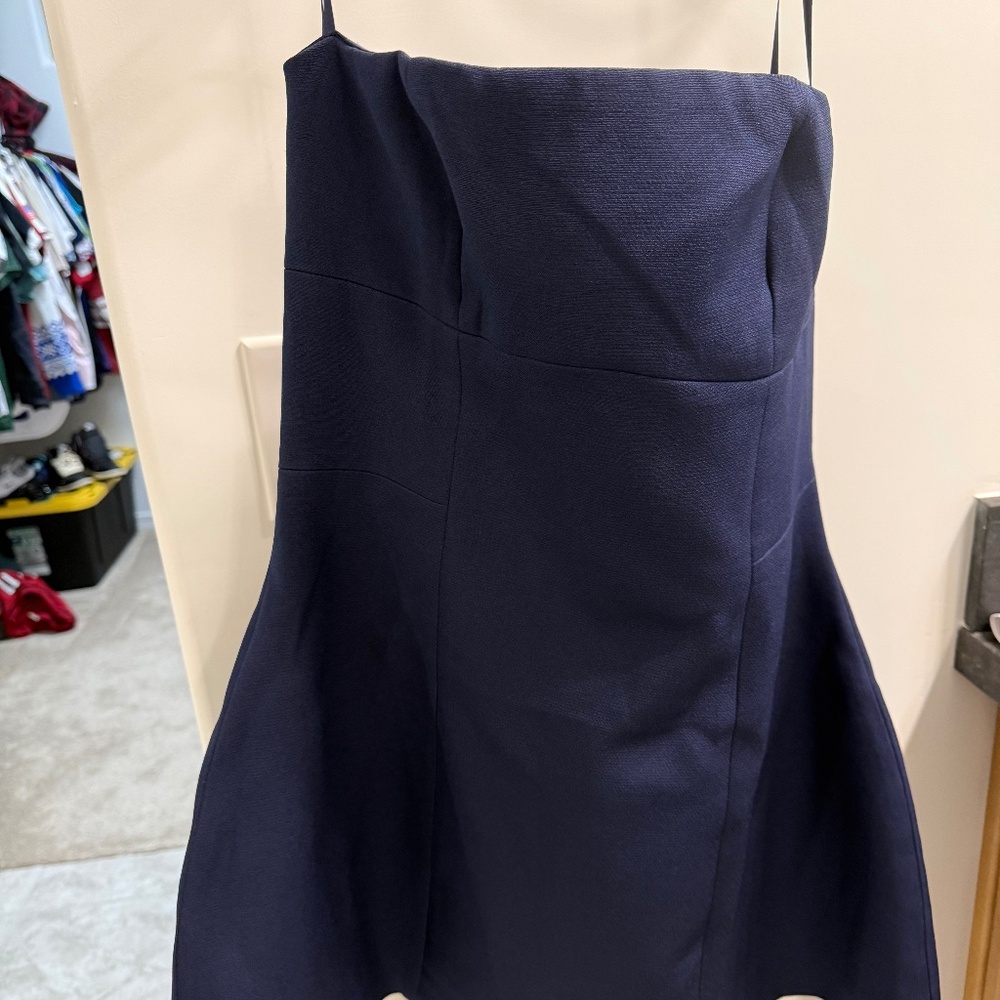 Windsor Dress - Medium Blue Strapless